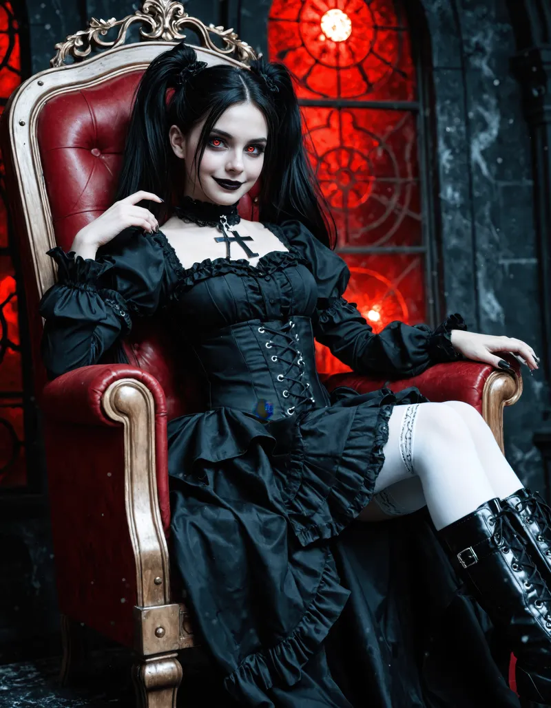 Spooky AI generated Halloween themed scene